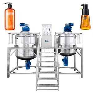 2024 Nieuwe Aankomst Ce Goedgekeurd 500l 1000l 2000l Roestvrijstalen Mengtank Met Agitator Homogeniserende Blending Tank Shampoo Mixer