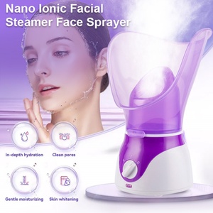 อุปกรณ์ความงาม เครื่องพ่นไอน้ำร้อน เครื่องพ่นไอน้ำบำรุงผิวหน้า เครื่องพ่นไอน้ำอโรมาเธอราพี เครื่องพ่นไอน้ำสำหรับจมูก ดีไซน์ทันสมัย ​​มัลติฟังก์ชั่น พกพาสะดวก - Product Image 1