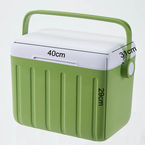 6L cứng nhựa băng mát Hộp logo Quà tặng khuyến mãi dã ngoại ngoài trời thanh nhỏ nhiệt mát hộp thực phẩm tươi lạnh hộp mát - Product Image 2