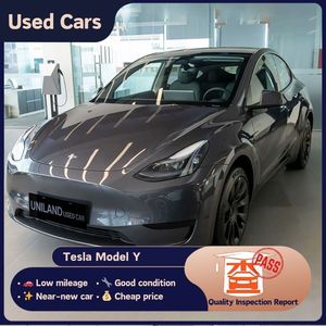Voiture électrique d'occasion <span class=keywords><strong>Tesla</strong></span> Model Y SUV Sedan Boîte <span class=keywords><strong>de</strong></span> <span class=keywords><strong>vitesse</strong></span> automatique Voiture à quatre roues avec direction gauche AWD et régulateur <span class=keywords><strong>de</strong></span> <span class=keywords><strong>vitesse</strong></span> - Product Image 2