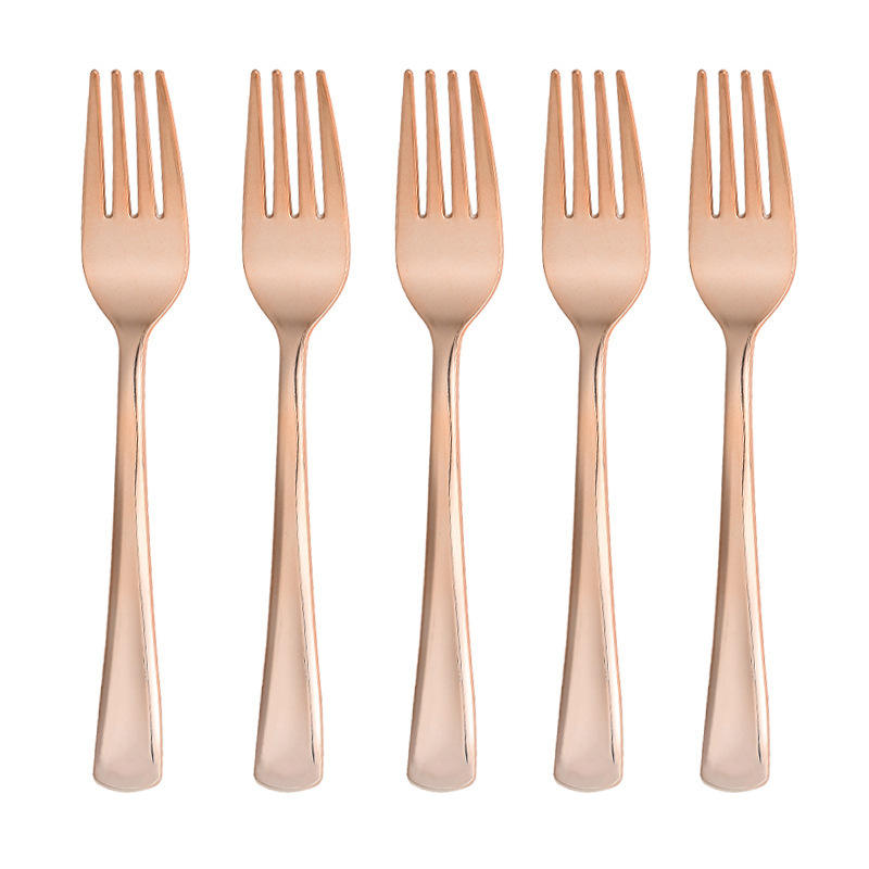 10pcs fork Pink
