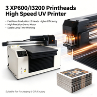 Impresora UV FunJar 6090 de 60*90cm, Impresora Plana de Escritorio con Cabezales de Impresión XP600 I3200