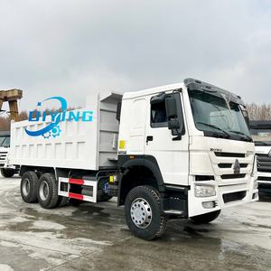 Gebruikte Diying kippertrucks 6*4 HOWO 371 Howo kippertruck gebruikt gebruikte Chinese vrachtwagen voor de bouw - Product Image 2