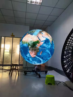 Nouveau produit en promotion : Écran LED flexible de qualité stable, module LED souple en forme de boule cylindrique incurvée, panneau LED.