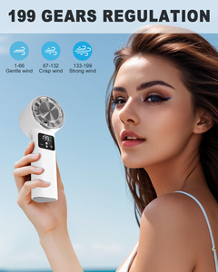 Wholesale Wearable Rechargeable <b>Usb</b> <b>Mini</b> Handheld Small <b>Fan</b> Air Cooling Portable <b>Mini</b> Handheld <b>Usb</b> Portable <b>Fan</b> - Product Image 3