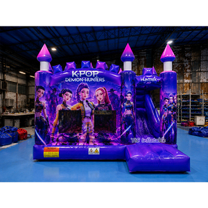 Castillo Inflable Comercial K Pop Demon <span class=keywords><strong>Hunter</strong></span>, Casa de Brinco Inflable para Diversión en el Patio Trasero, Parque Infantil - Product Image 1