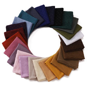 Sciarpa Turbante in Voile di Cotone Tinta Unita 90*180cm, <span class=keywords><strong>25</strong></span> Colori, per Donne Musulmane - Product Image 5