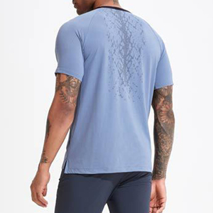 T-shirt pour <span class=keywords><strong>homme</strong></span> en polyester Design de logo personnalisé Qualité Col en O Épaule surdimensionnée <span class=keywords><strong>Street</strong></span> <span class=keywords><strong>Wear</strong></span> T-shirt vierge pour <span class=keywords><strong>homme</strong></span> - Product Image 6