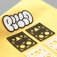 Patch thermocollant personnalisé en caoutchouc 3D avec logo en relief, étiquettes en vinyle gonflées, autocollant de transfert thermique en TPU silicone pour textile et T-shirt