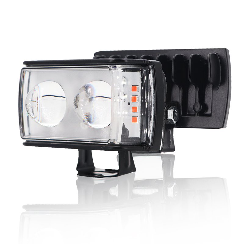 YD Colorful LED Angel Eye Lens DRL Bulb Work Light & Fog Lamp Front Lighting System for Cars Trucks SUVs ATY Motorcycles