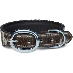 Collier pour chien en cuir de vache véritable fait main, confortable et durable, pour chiens de taille moyenne - Product Image 2