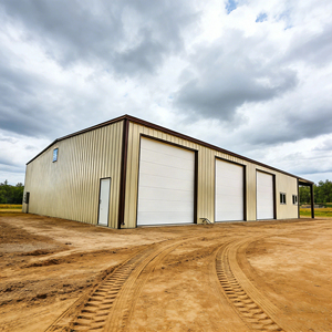 Garagem Portátil com Estrutura de Aço, Construção de Garagem Pré-fabricada, Garagem para Carros por Atacado, Showroom Moderno Personalizado para Carros, Edifício Pré-fabricado - Product Image 1