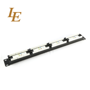 Panel de Conexiones Cat6 1U del Fabricante con 24 Puertos UTP FTP, Capacidad para 12 Puertos - Product Image 1