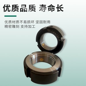 Tuerca de Bloqueo Radial Tipo R M24X1.5P de Alta Precisión, Antiaflojamiento, Resistente al Desgaste, Componente para Máquinas Herramienta - Product Image 3