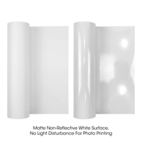 Autocollant en PP mat économique 120 g/m², non imperméable, compatible avec l'encre à colorants, pour impression de posters intérieurs à petit budget