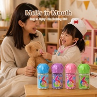 Yaourts lyophilisés pour enfants, 22g, probiotiques, pour la boîte à lunch scolaire, sans additifs, saveur de fruits naturels, boîte en gros