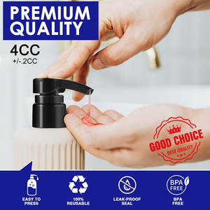 Venta al por mayor: Cabezal de bomba dosificadora 28/410 para detergente lavavajillas y champú, bomba roscada de PP blanca, bomba dosificadora de loción de 4 cc - Product Image 5