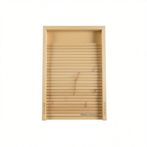 Tabla de lavar ropa de madera maciza de 41 x 55 x 3.5 cm para uso en lavandería - Product Image 3