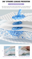 Culottes menstruelles jetables pour la nuit, taille moyenne/grande, douces, respirantes, couvrance 360°, nuits sans soucis, effet coton