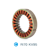 Motor BLDC sin marco CubeMars RI70 KV95, alto torque de 2.68 Nm, actuador de articulación de precisión para exoesqueleto humanoide y articulación de brazo robótico