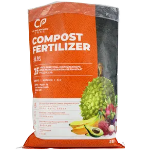 Fertilizer Sack China Wholesale Plastic Npk 15 15 15 Npk Organic Pp Woven Fertilizer Sack