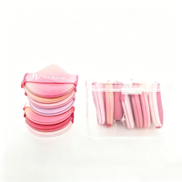 Éponge de maquillage double face sans latex, lavable, à coussin d'air, délicate, pour fond de teint liquide et poudre libre, utilisation sèche/humide