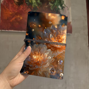 A6 Notebook la scelta giusta per le note del cantiere <span class=keywords><strong>degli</strong></span> <span class=keywords><strong>studenti</strong></span> di ingegneria civile e le annotazioni del progetto con fiori d - Product Image 3