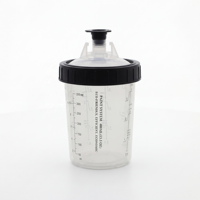 Gobelet à peinture de 200, 400, 650, 850 ml, 125 microns, pour peinture à l'eau