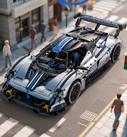 Modèle de voiture de sport en blocs de construction de la marque KAVO en stock, vente en gros, 3526 pièces, échelle 1:8, ensemble de construction, jouet d'assemblage DIY pour adultes