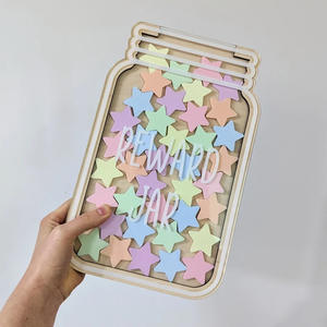 Barattolo di ricompensa magnetico per la gestione della responsabilità dei bambini strumenti di classe comportamento positivo ricompensa grafico - Product Image 3