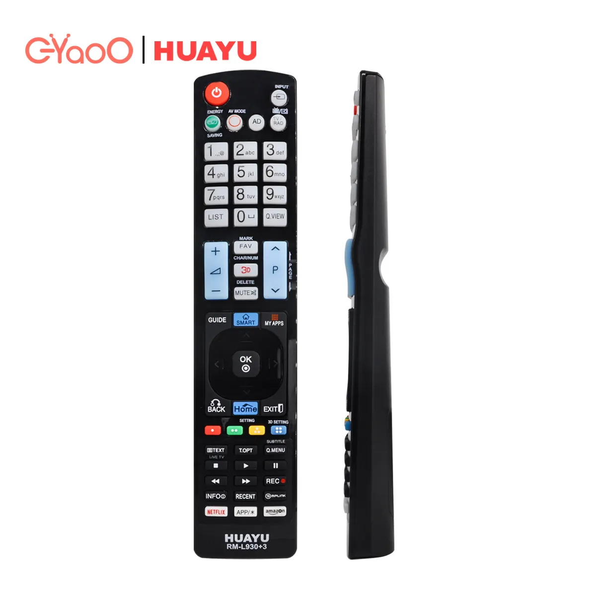 HUAYU RM-L930 + 3 telecomandi universali per TV LCD a LED per LG Remote Smart TV
