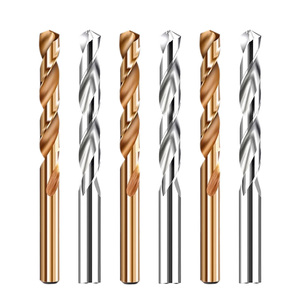 Mũi khoan kim loại tốc độ cao M35 chứa <span class=keywords><strong>5</strong></span>% coban, đường kính <span class=keywords><strong>5</strong></span>.1-<span class=keywords><strong>5</strong></span>.6mm, cán thẳng màu đen, dùng cho kim loại & thép không gỉ, mũi khoan HSS U - Product Image 2