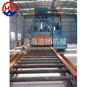 <span class=keywords><strong>Machine</strong></span> automatique efficace de grenaillage de souffleuse de poussière de faisceau de H Abrateurs en acier électriques sablant pour le brunissage d'ébavurage - Product Image 5