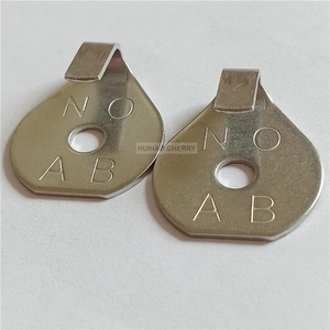 <span class=keywords><strong>Rondelle</strong></span> à double trou en acier inoxydable de 7/8 po pour la fabrication de couvertures isolantes thermiques flexibles - Product Image 2