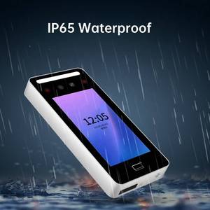 Di alta qualità 5 pollici Tuya Wifi IP65 impermeabile faccia di accesso biometrico Controller con presenza di tempo - Product Image 4