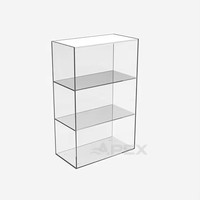 Vitrine de présentation monobloc en acrylique moderne et détachable APEX pour tabac, vente en gros, pour les magasins de tabac et les dépanneuses