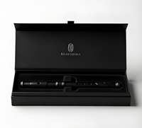 Boîte cadeau de luxe pour clarinet, personnalisée avec estampage à chaud UV, en forme de livre, pour cadeaux de groupe, recyclable