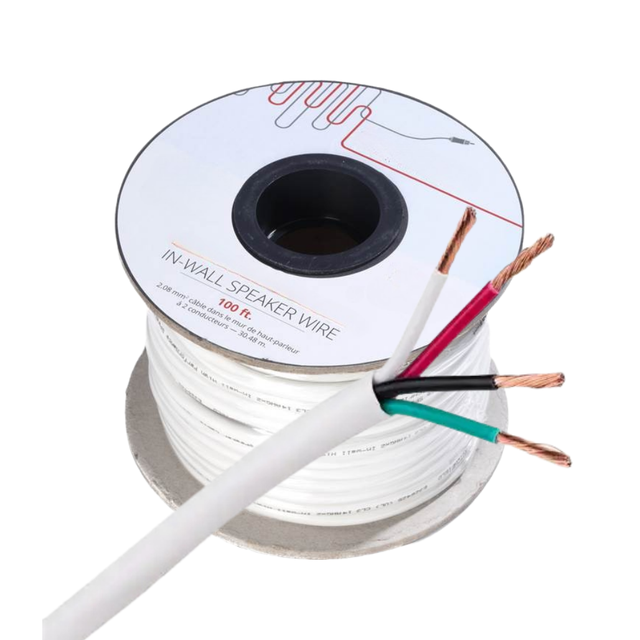 14AWG 16 AWG 18awg 4 Cores 99.9% OFC PVC LSZH Jacket Heavy Duty Grade Indoor Outdoor High End Audio Speaker Cables Wires OEM