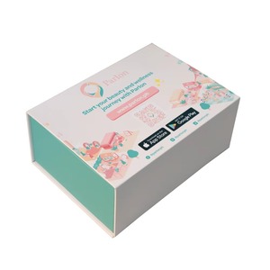 Custom Printed Logo Rigid Cardboard Magnetic Lid Closure Gift Box Packaging - Product Image 5