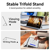 Kenke harga grosir casing Mini Ipad Ultra tipis ringan hijau tua penutup cerdas lipat magnetik untuk Ipad Mini 6/7 8.3 inci casing