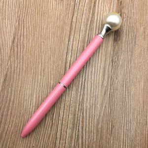 Big Pearl Top Twist Metal Ballpoint <b>Pen</b> <b>Multi</b> <b>Color</b> For Girls Wedding Birthday Promotional Wholesale Gift - Product Image 4