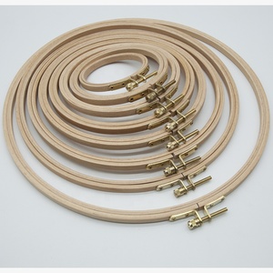 22cm Wooden Round Frame <strong>Embroidery</strong> <strong>Hoop</strong> - Product Image 2