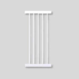 Extensión de Barrera de Seguridad para Mascotas de Metal Resistente de 30 cm con Acabado Blanco, Instalación Rápida para Uso en Interiores/Exteriores - Product Image 1