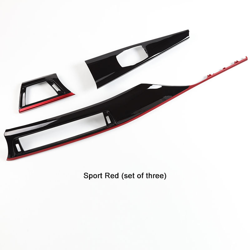 Set tre pezzi sportivo rosso-interno