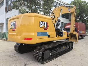 Excavadora de cadenas 320GC usada, alta potencia de excavación, certificación CE, bajo precio, en stock, 1 año de garantía, componentes principales: motor - Product Image 3