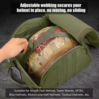 Sac de transport pour casque tactique de chasse avec logo personnalisé, sac de rangement pour casque imperméable, sac de rangement portable pour hommes en plein air avec Molle