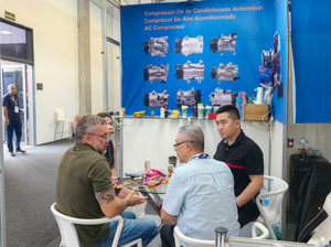 Compresor automotriz eléctrico HVCC de aire acondicionado <span class=keywords><strong>ES18</strong></span> para vehículos eléctricos universales WXHB115 - Product Image 5