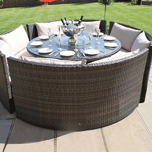 Desain Terbaru Furnitur Rotan Set Sofa dan Meja Set Mebel Rotan - Product Image 2