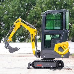 Free Shipping LEITE 1.2Ton Mini Excavator, CE EPA Certified, Engine New Crawler Digger, Farm Home Small Digging <b>Machine</b> LEITE Of - Product Image 1