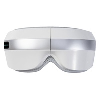 AX H8041 Masajeador Protector de Ojos Inteligente con Bluetooth, Compresión Caliente, Descompresión y Vibración, Control Remoto Inalámbrico